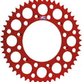 Renthal Sprocket Rear 50T 420 Ultralight Aluminum Red Honda CR 80/CR 85/CRF 150