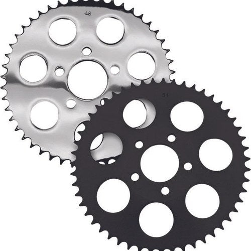 HardDrive Rear Sprocket 6mm 51T 530 Chrome #201659 Harley Davidson