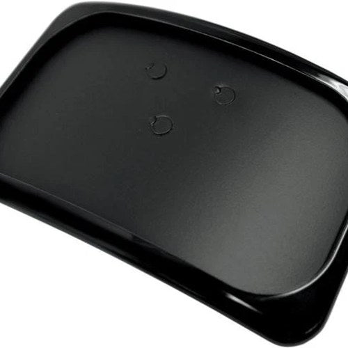 DS Large Radius License Plate Mount Kit Black 3-Hole