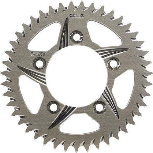 Vortex Aluminum Rear Sprocket 43T 530 Silver for Kawasaki Ninja ZX-14R 2006-2014