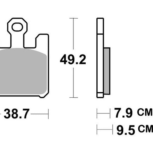 Braking CM66 Carbon Brake Pads #893CM66 fits Kawasaki/Suzuki