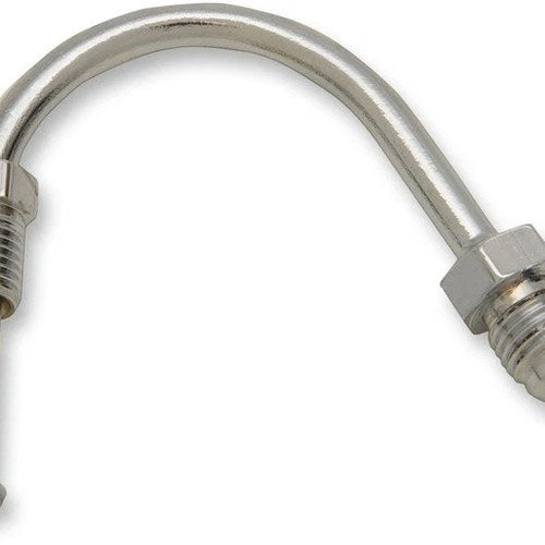 DS AN-3 Male x 3/8"-24 Inverted Flare Union 150 Degree Chrome