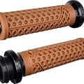 Odi Vans V-Twin Full Waffle Lock-On Grips 1" Gum Rubber/Checker Clamp Indian Tbw