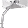 HardDrive Rectangular Mirror Chrome #12393 Harley Davidson