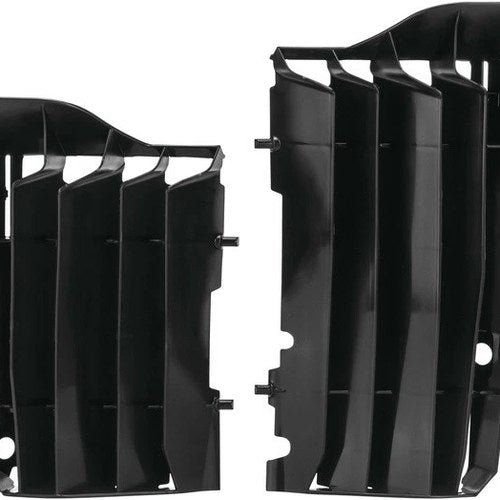 Acerbis Radiator Louvers Black fits Honda CRF450R/CRF450RX/CRF250R 4-Stroke
