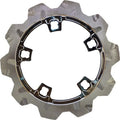 Lyndall Crown Cut Perimeter Front Brake Rotor 11.8" Chrome #537-2315
