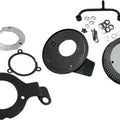 HardDrive M8 Hi Performance Air Cleaner Kit Black Satin #120427 Harley Davidson