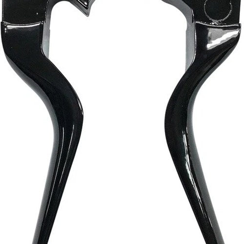 HardDrive Custom Lsr Lever Set for Cable Clutch Black #053326 Harley Davidson