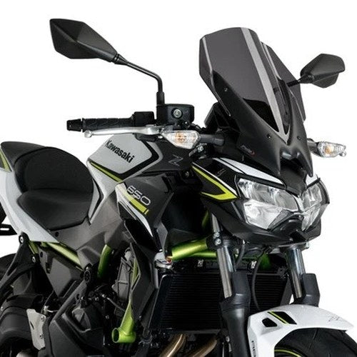 Puig New Generation Touring Windscreen Dark Smoke 3865F for Kawasaki