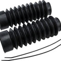 HardDrive Custom 49mm Fork Boots 9"L Black