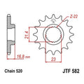 JT Front Sprocket 520 16T #JTF582.16 fits Yamaha XJ600S Seca II 1992-1998
