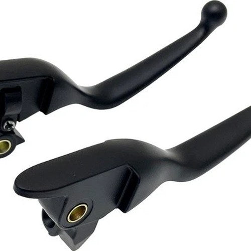 HardDrive Smooth Lever Set Black #053841 Harley Davidson