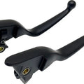 HardDrive Smooth Lever Set Black #053841 Harley Davidson