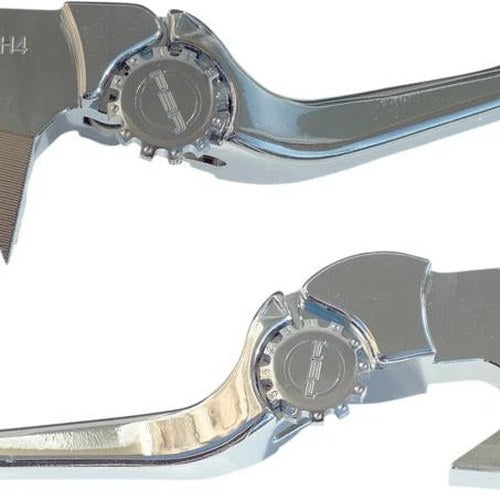 Psr Anthem Shorty Adjustable Lever Set Chrome #12-01668-20 Harley Davidson