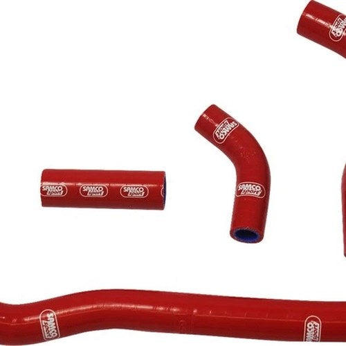 Samco Sport Radiator Hose Kit Red #HON-126-RD for Honda Crf 250 2022-2023