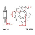 JT Front Sprocket 525 15T #JTF1371.15 Honda CBR600 F3/CB600F 599
