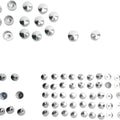 DS Standard Bolt Cover Kit Chrome 352002 Harley Davidson Electra Glide 2007-2008