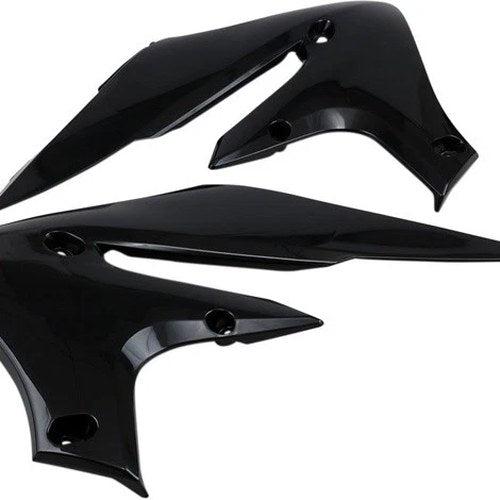 Cycra Powerflow Radiator Shrouds Black #1CYC-1784-12 for Yamaha