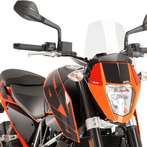 Puig Naked Sport Windscreen Clear #6009W KTM 690 Duke 2013-2018