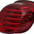 Custom Dynamic ProBEAM Low-Profile LED Taillight with Top Tag Light Red Pbtllpwr