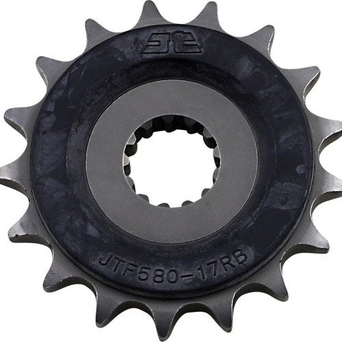 JT Front Rubber Cushioned Sprocket 17T 530 #JTF.580.17RB for Yamaha
