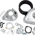 S&S Teardrop Air Cleaner Kit Chrome #17-0448 Harley Davidson Sportster