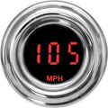 Dakota Digital 1-7/8" Mini Speedometer Mph Retro Red