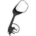 Emgo Replacement Mirror Rectangular Right Black #20-55261 fits Suzuki