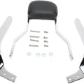 Cobra Short Sissy Bar Square Chrome fits Yamaha XVS1300A V-Star 1300 07-09,11-14