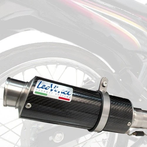 Leo Vince GP Corsa Slip-On Muffler #3293 Kawasaki Ninja 300 2013-2016
