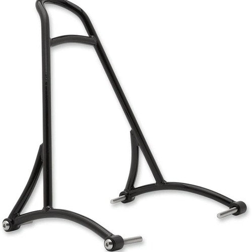 Burly Sissy Bar Short 13" Black #B13-1502B Harley Davidson Sportster