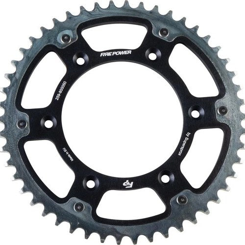 Fire Power 520 Hybrid Rear Sprocket 50T Black #FPH-8000-50-BLK Beta