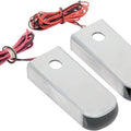 Alloy Art Fender LED Strut Marker Lights Raw Red/Smoke Lens #SSL-2R