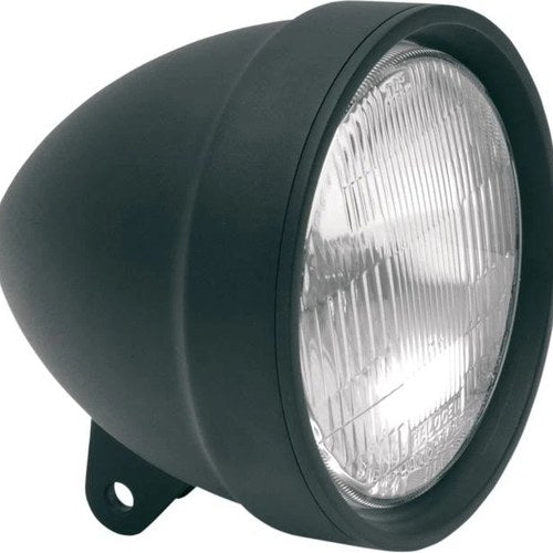 DS Aluminum 5.75" Headlight Assembly with Bottom Mount Matte Black
