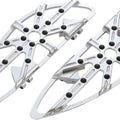 Arlen Ness 10-Gauge Adjustable Driver Floorboards Chrome 410-006 Harley Davidson