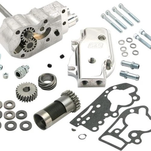 S&S Oil Pump & Gear Kit with Standard Cover #31-6296 Harley Davidson