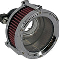 Trask Assault Charge High-Flow Air Cleaner Chrome #TM-1022-CH Harley Davidson