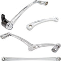 Arlen Ness Deep Cut Foot Control Kit Chrome #420-107 Harley Davidson