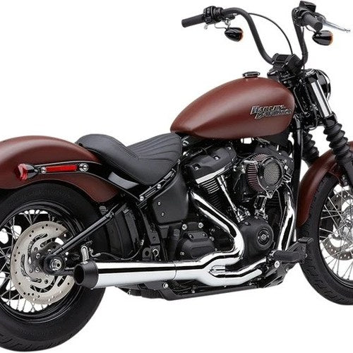 Cobra El Diablo 4" 2-into-1 Full Exhaust System Chrome #6479 Harley Davidson