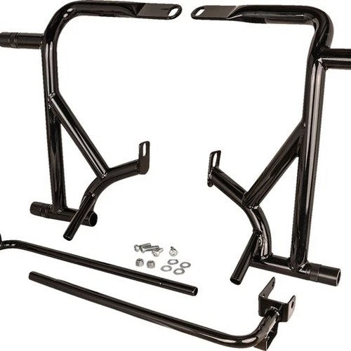 Burly Brawler Crash Bar Kit Black #B10-3013B Harley Davidson