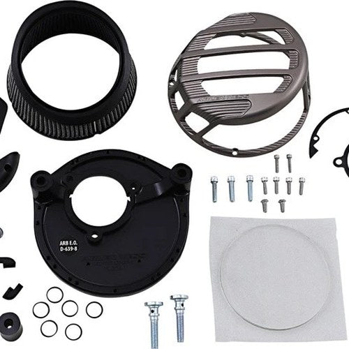 Arlen Ness Sidekick Air Cleaner Kit Titanium #81-312 Harley Davidson