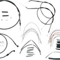 Burly Cable/Brake Line Kit for 16" Ape Hangers #B30-1005 Harley Davidson