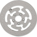 Drag Specialties Stainless Steel Drilled Brake Rotor Rear 11.8" Harley Davidson