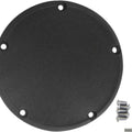 DS Domed Derby Cover Wrinkle Black Harley Davidson 145459
