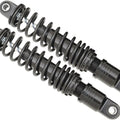 Drag Specialties 13" Ride-Height Adjustable Shocks Black #174177 Harley Davidson