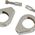 DS Smooth Turn Signal Fork Clamps 39mm Chrome