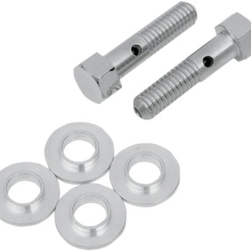 DS Breather Bolt Kit for Harley Twin Cams Chrome Harley Davidson #142575