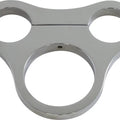 Drag Specialties T-Bar Single Gauge Mount for Mini Gauge 1.5" Chrome