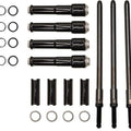 Rocket Cams Speedy Pushrods With Covers Black #6-6005B Harley Davidson