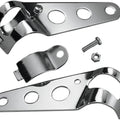 DS Side-Mount Headlight Brackets Chrome